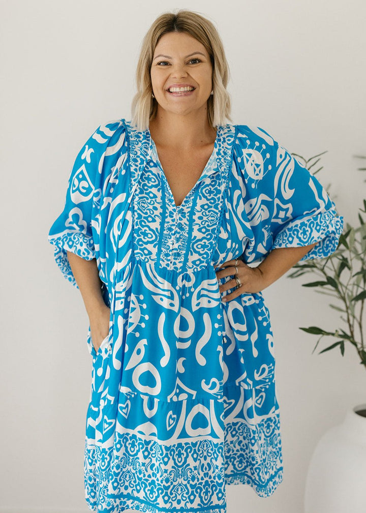 Ally Tunic Dress in River