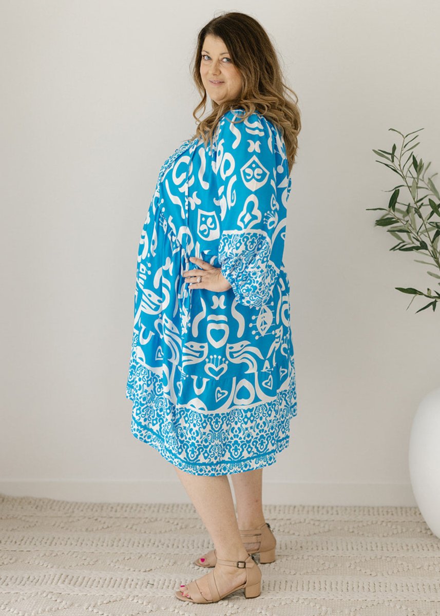 Ally Tunic Dress in River