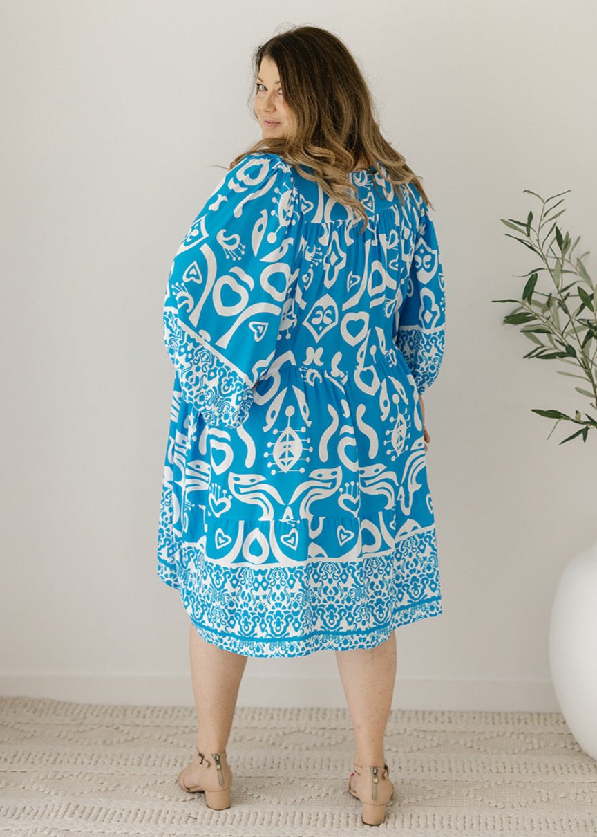 Ally Tunic Dress in River