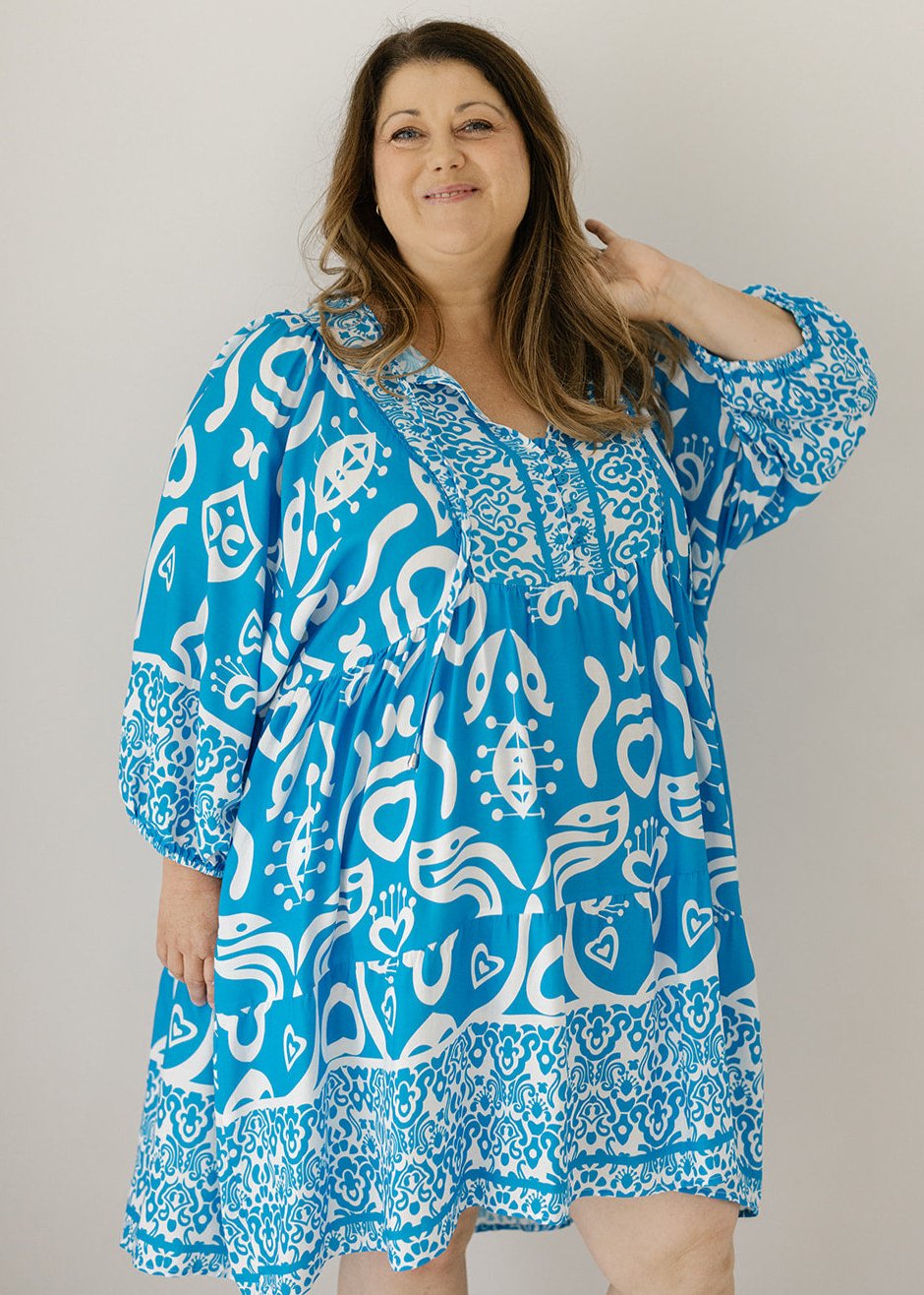 Ally Tunic Dress in River