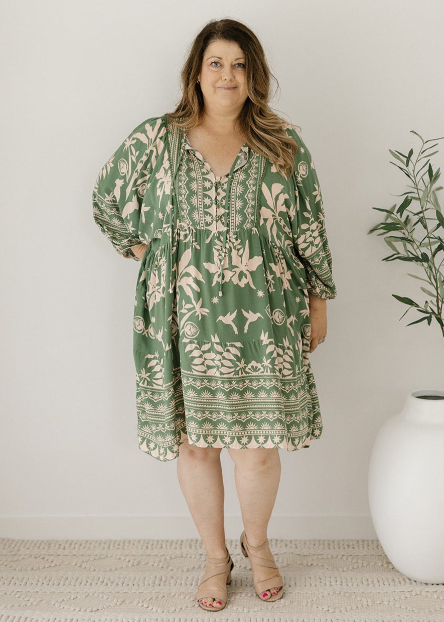 Ally Tunic in Sparrow