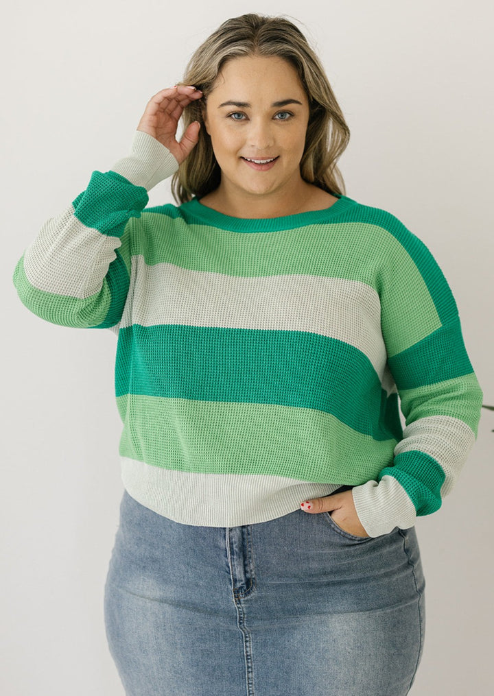 Danika Knit in Green