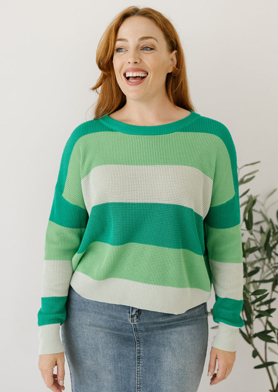 Danika Knit in Green