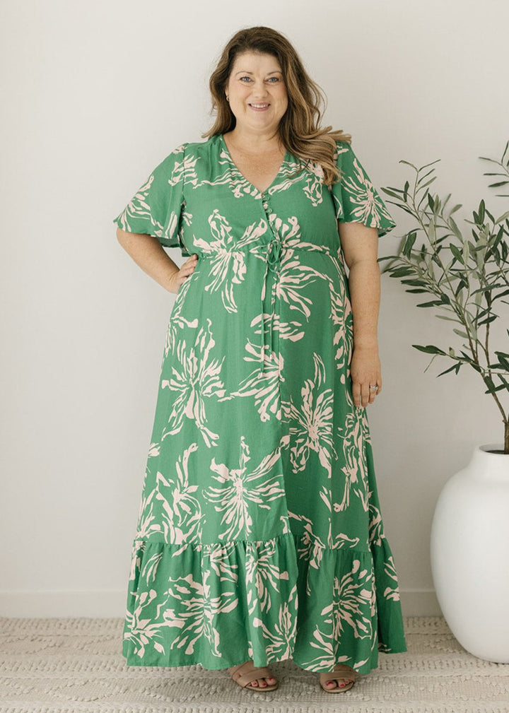 Harper Maxi Dress in Cedar