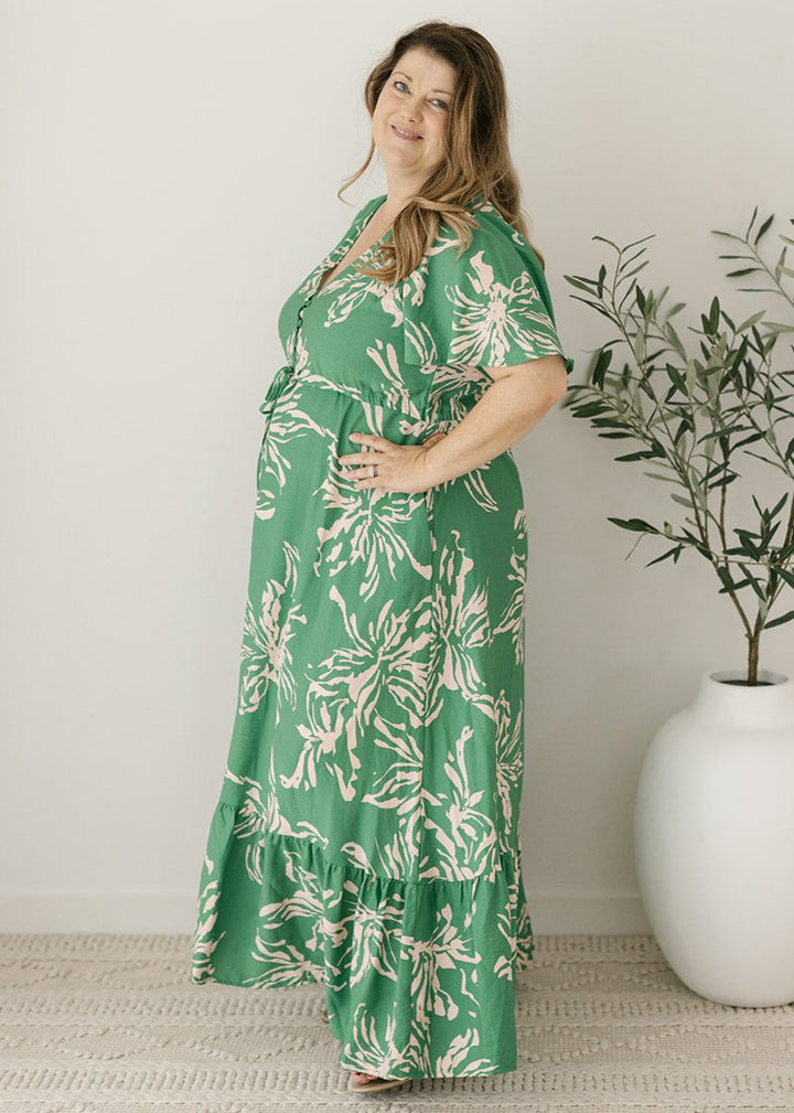 Harper Maxi Dress in Cedar