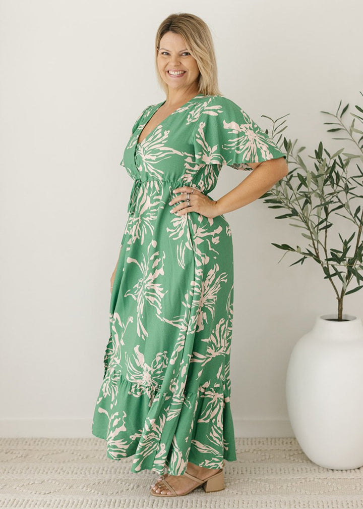 Harper Maxi Dress in Cedar