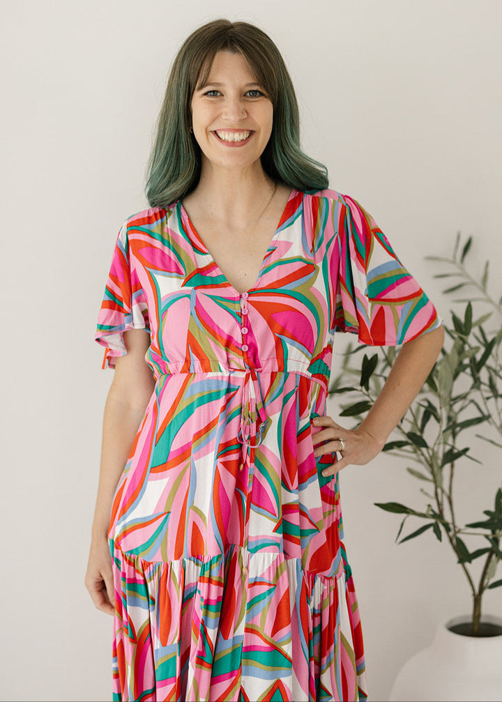 Harper Maxi Dress in Kaleidoscope