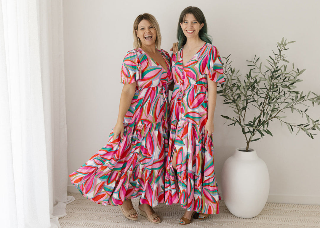 Harper Maxi Dress in Kaleidoscope