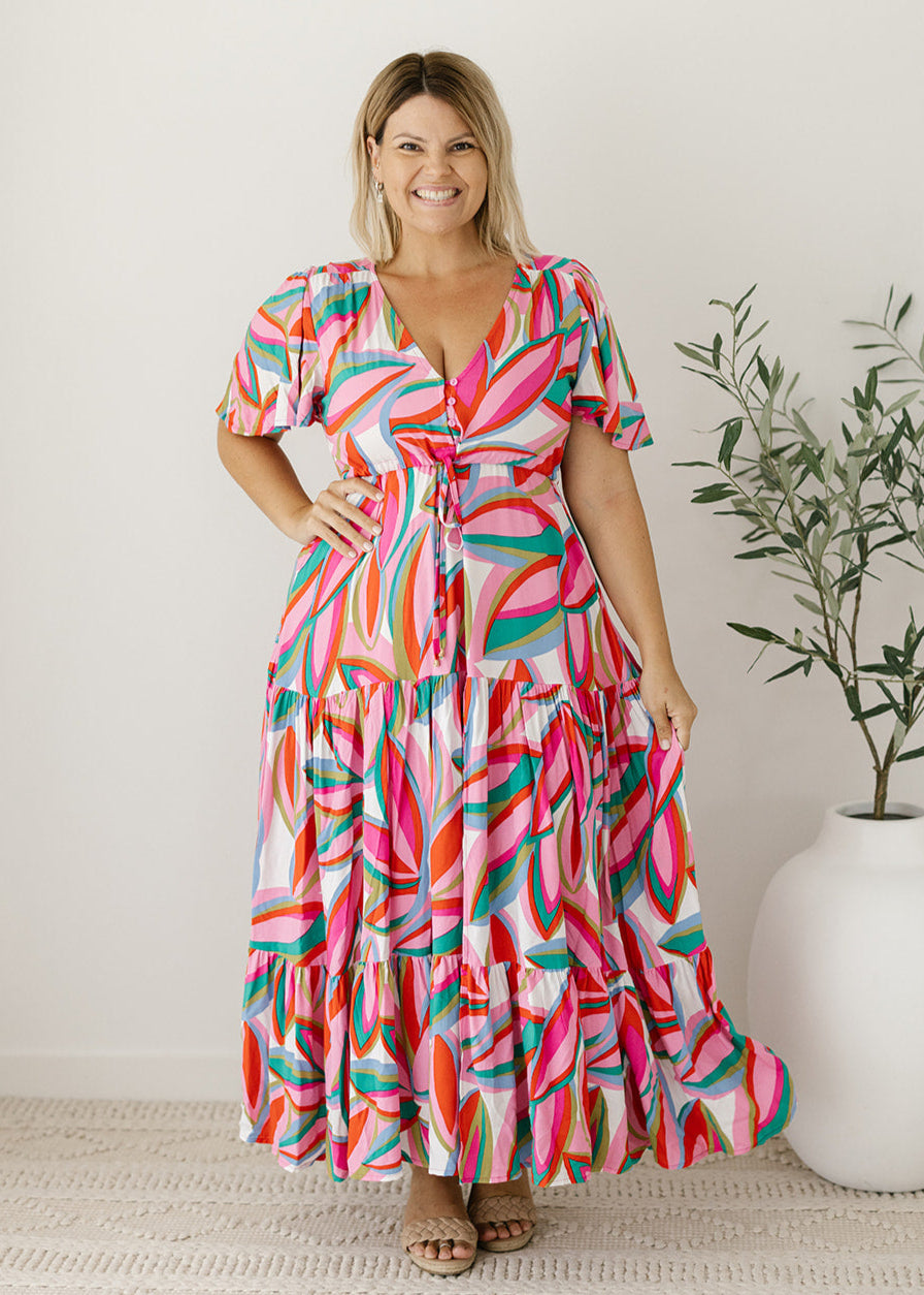 Harper Maxi Dress in Kaleidoscope